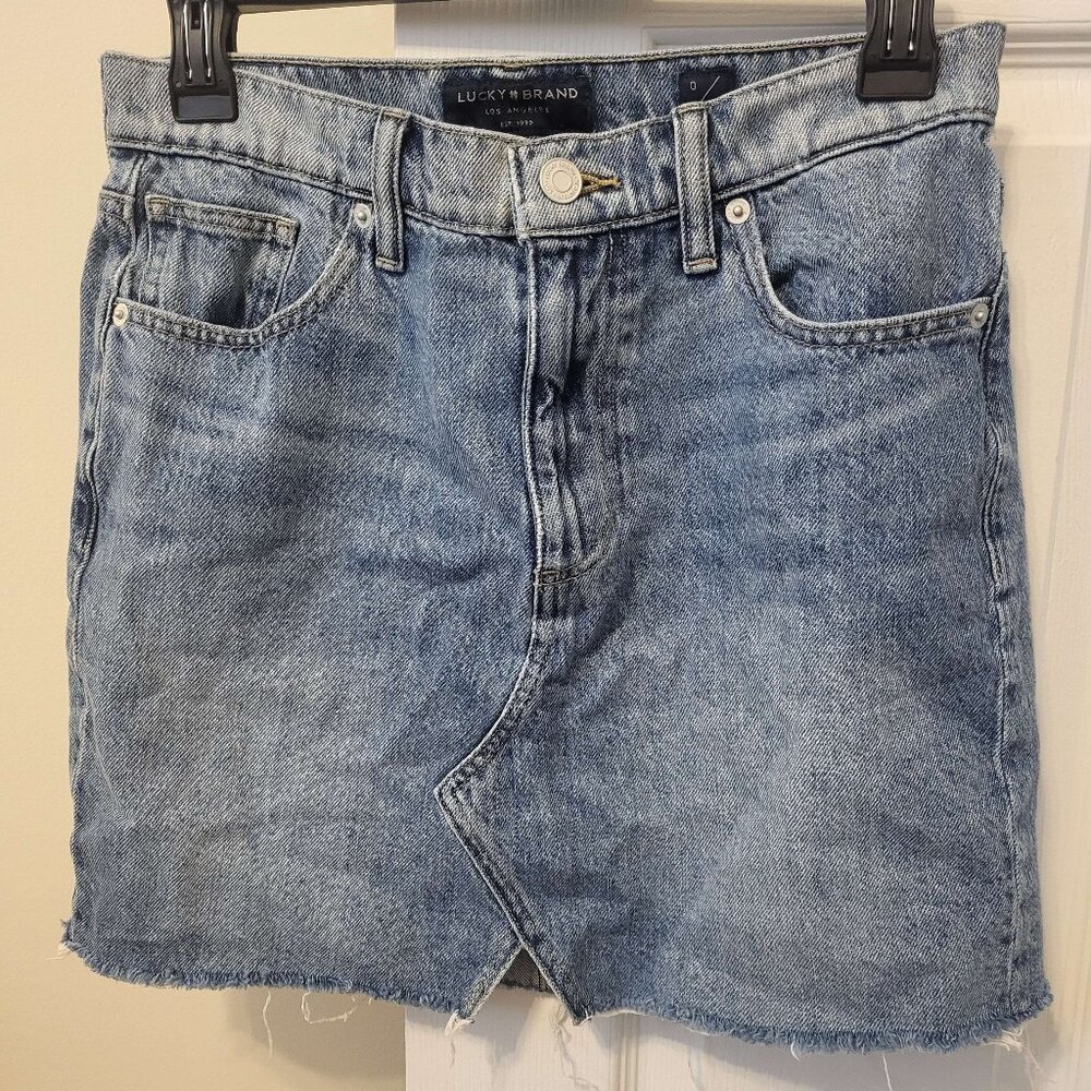 Lucky brand Jean Skirt